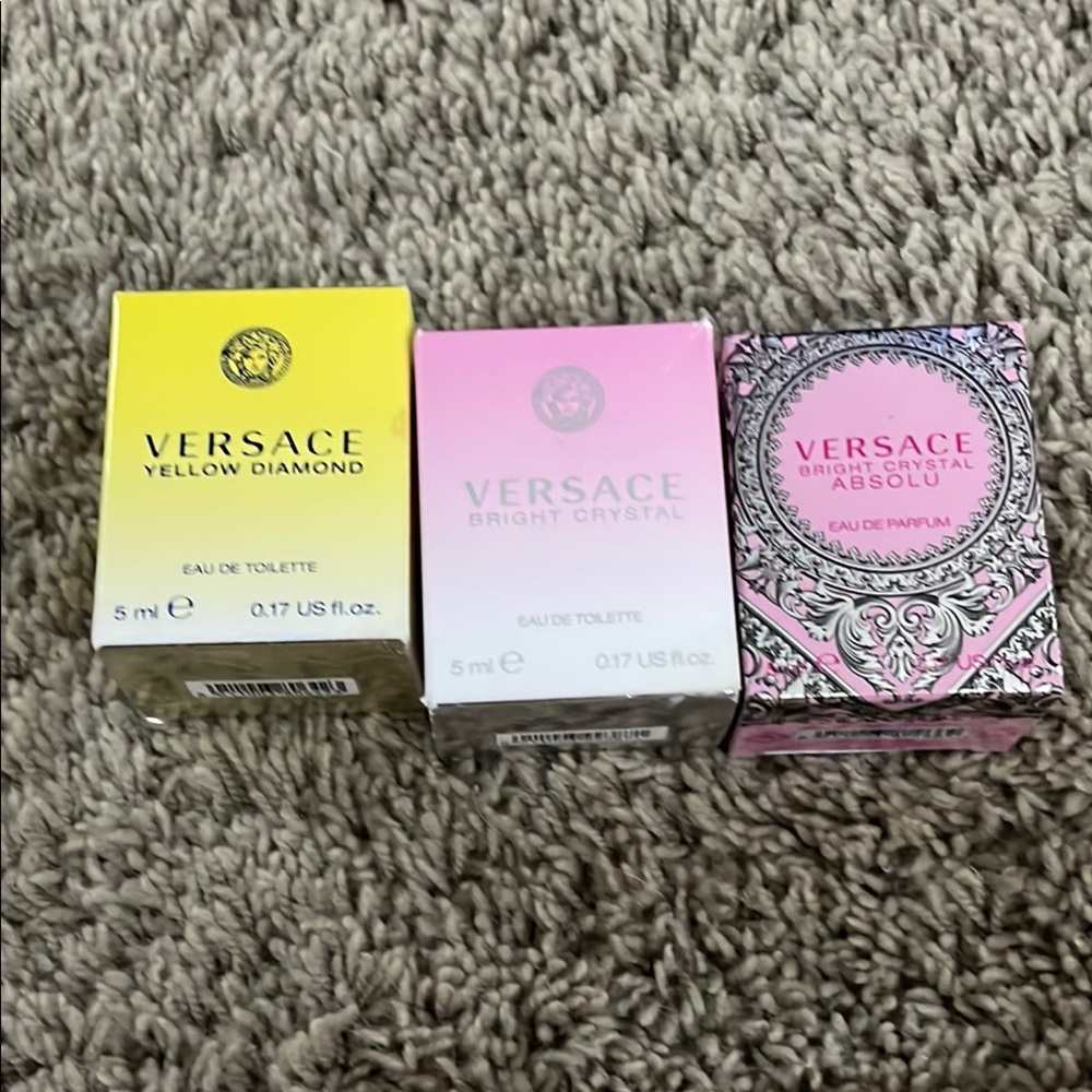 Versace Perfume Trio Set